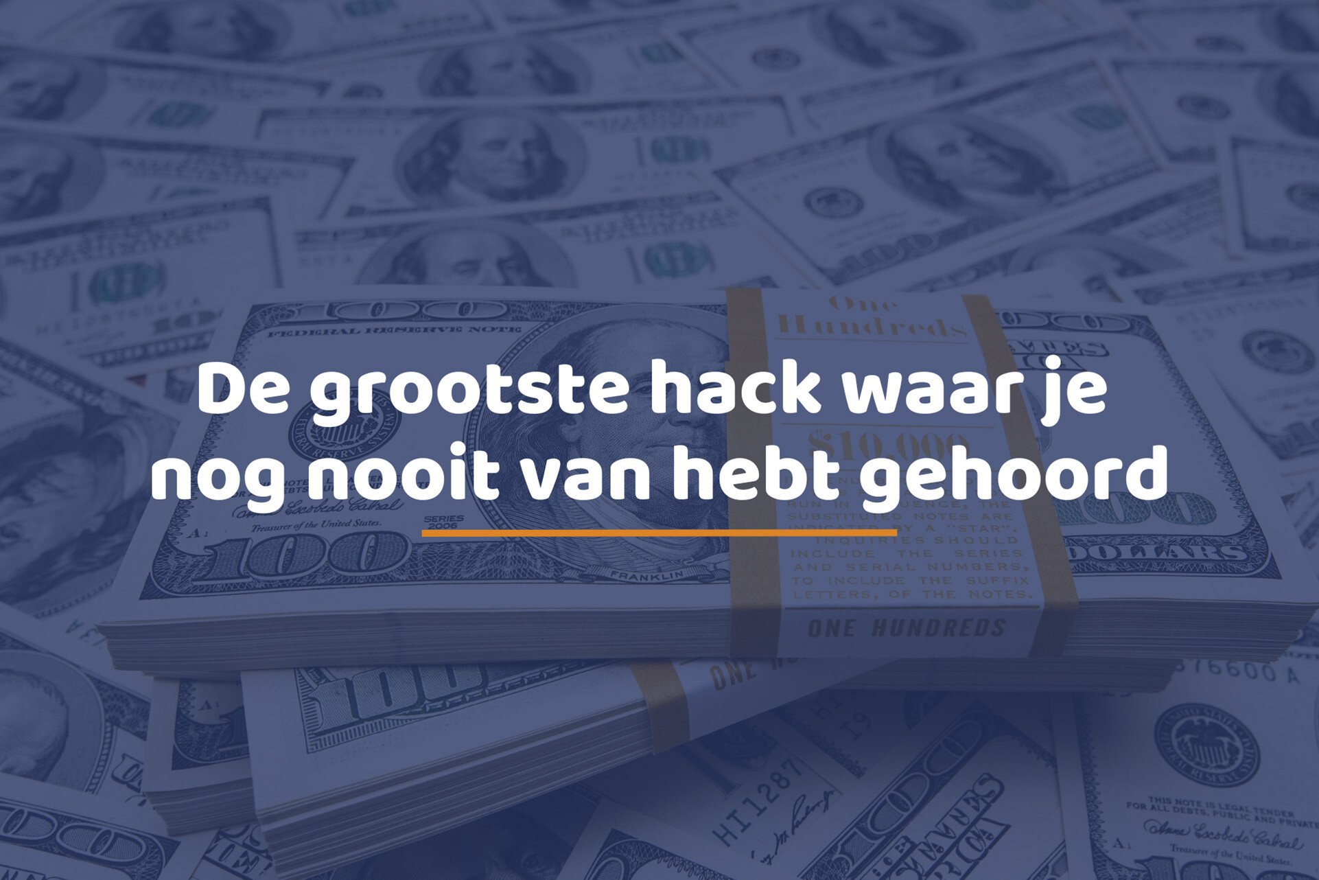 De grootste hack waar je nog nooit van hebt gehoord