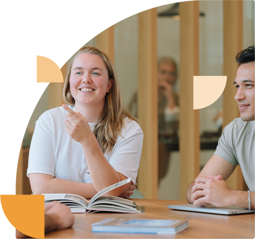 Colleagues discuss cybersecurity training and how the Bright method provides support.