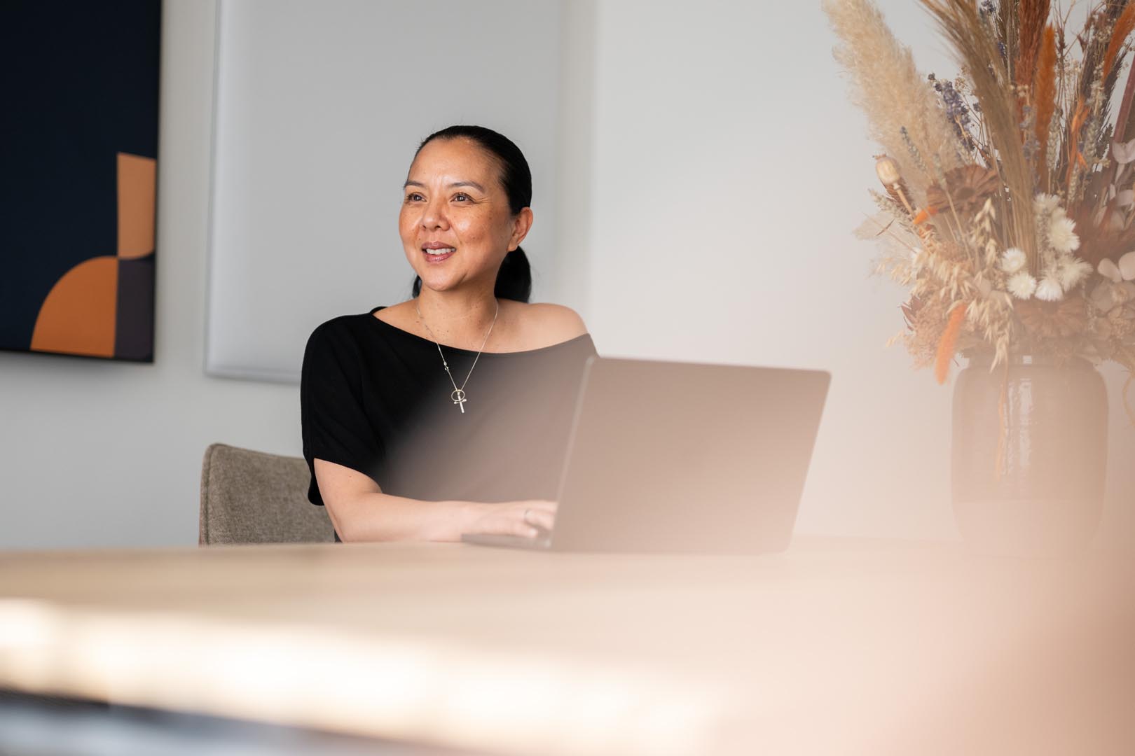 Employee using AI tools as part of everyday work